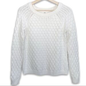 Old Navy Chunky Knit White Sweater